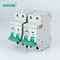 Terminals IP20 Mini 3 Pole IEC60898 Mcb Circuit Breakers